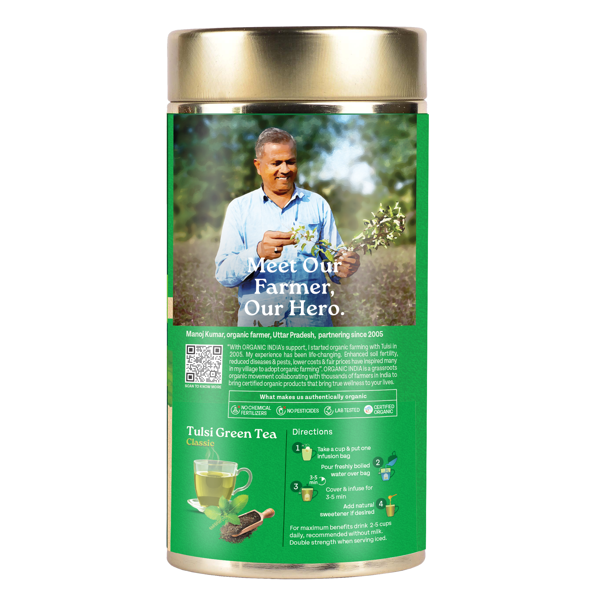 Tulsi Green Tea Classic