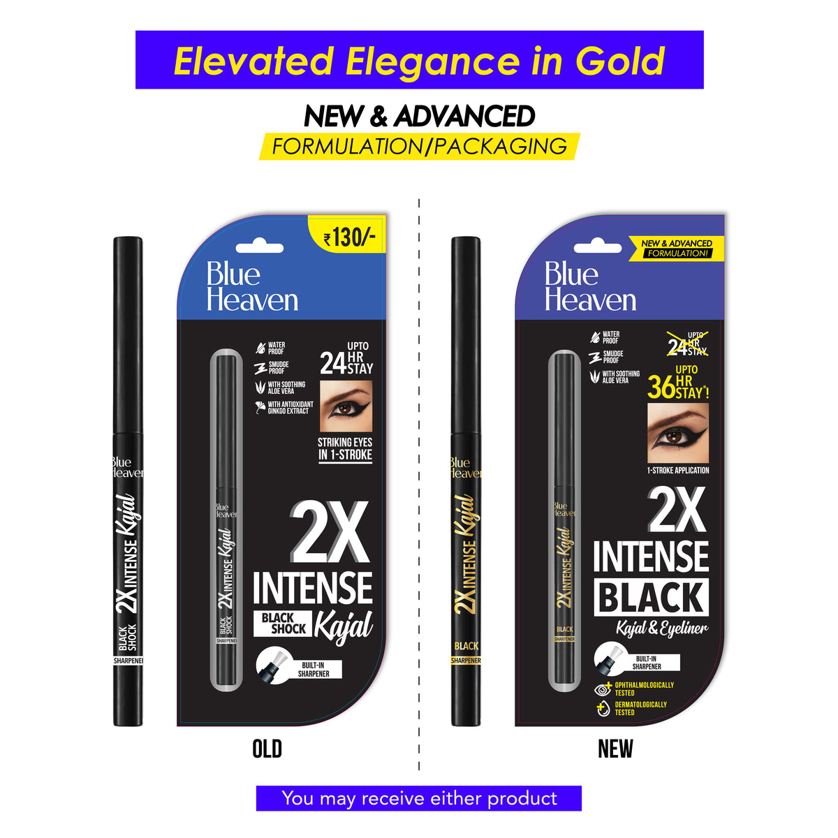 Blue Heaven
2x Intense Kajal - Black Shock