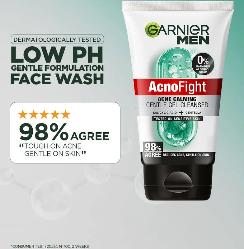 Garnier Men Acno Fight Gentle Cleanser