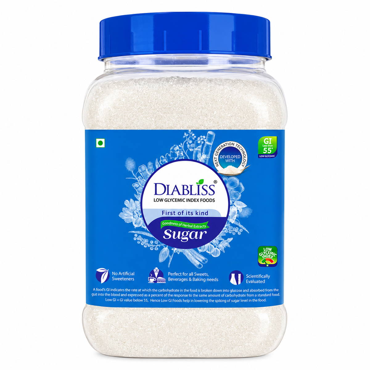 Diabliss Low Glycemic Index (GI) Sugar