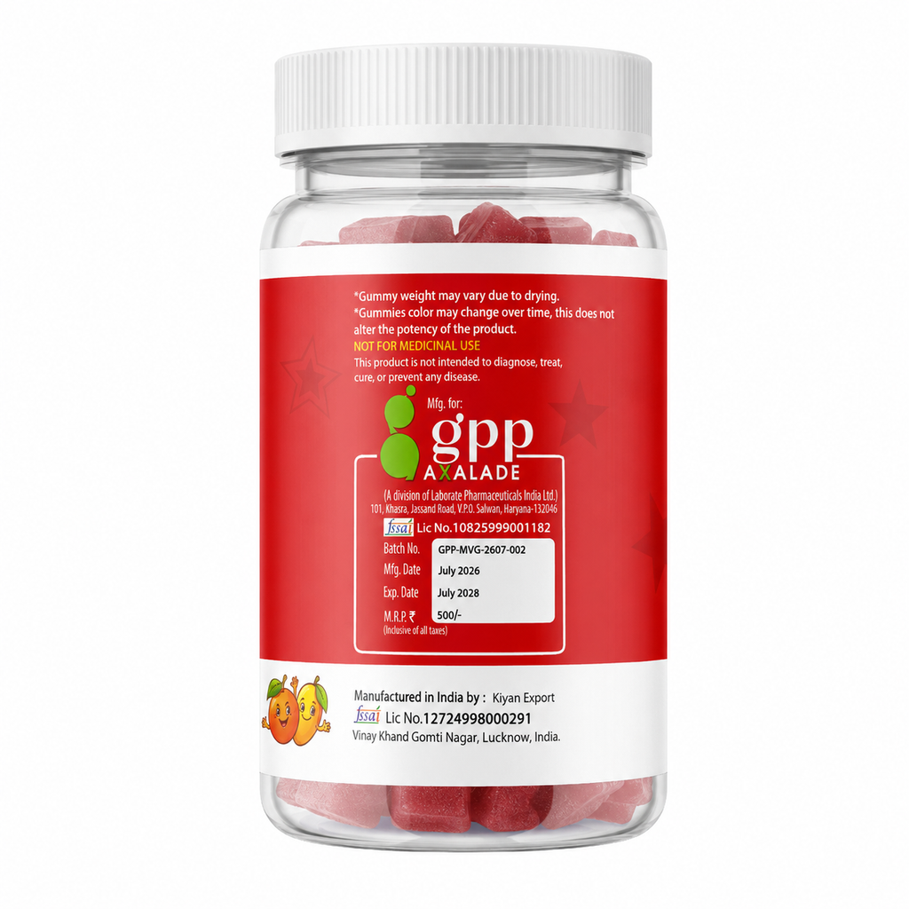 GPP Axalade Multivitamin Gummies bottle