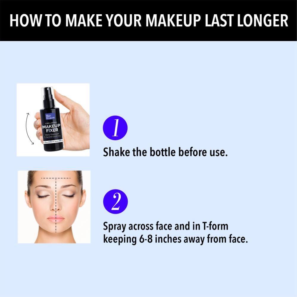 Blue Heaven
Long Lasting Makeup Fixer