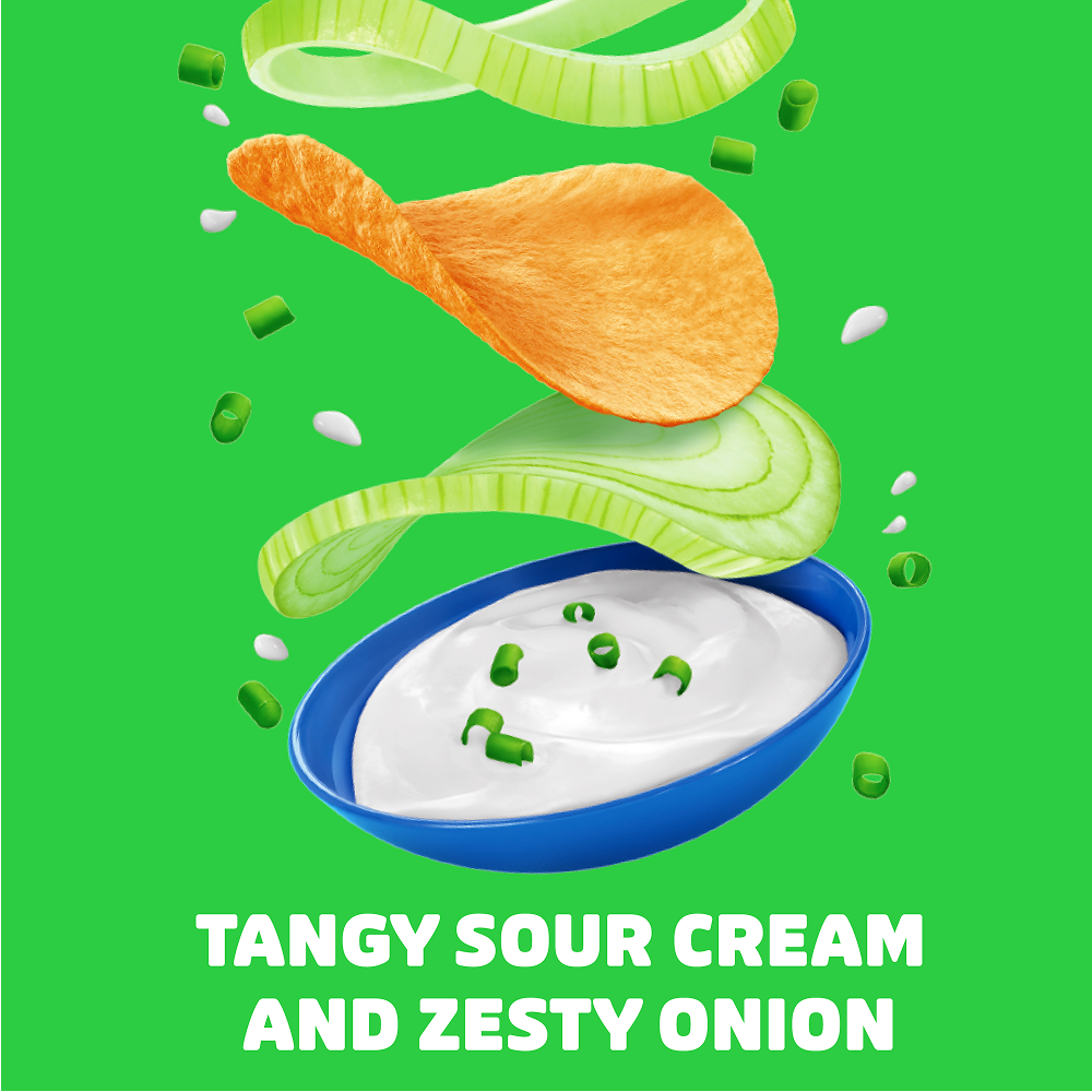 Pringles Sour Cream & Onion Potato Chips