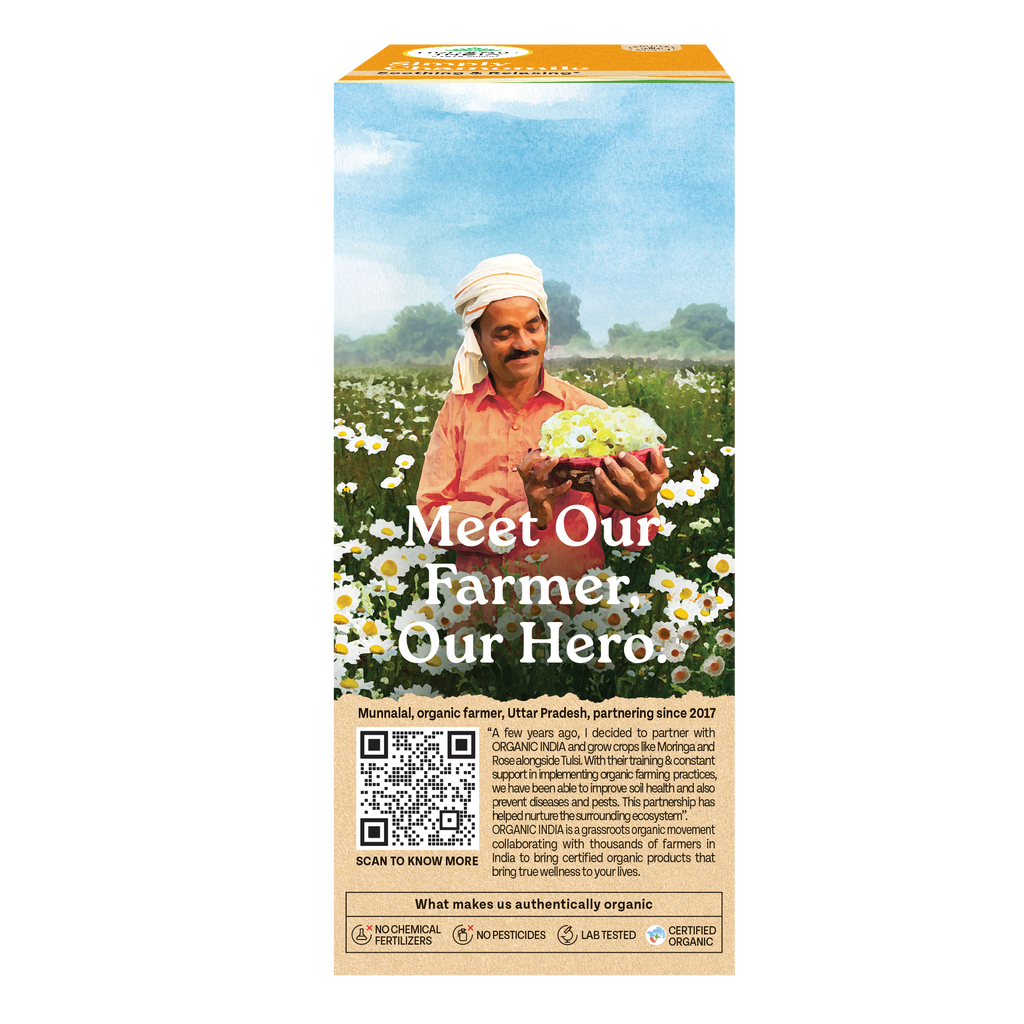 Organic India Simply Chamomile 25 Teabag