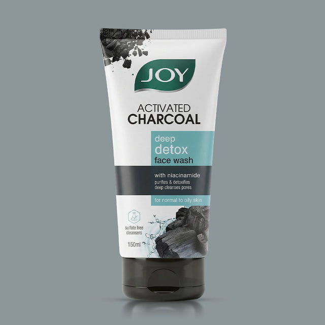 Joy Activated Charcoal Deep Detox Facewash