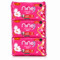 Niine Naturally Soft Ultra Thin XL+ Sanitary Pads - Pack of 3